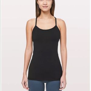 Lululemon Power Y Tank Top - black - size 4